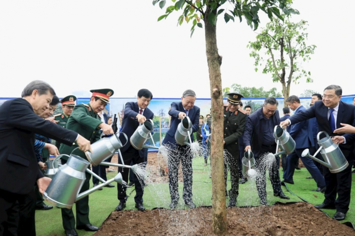 Tổng Bí thư Tô Lâm: Trồng thêm một cây là gửi thêm một niềm tin vào tương lai